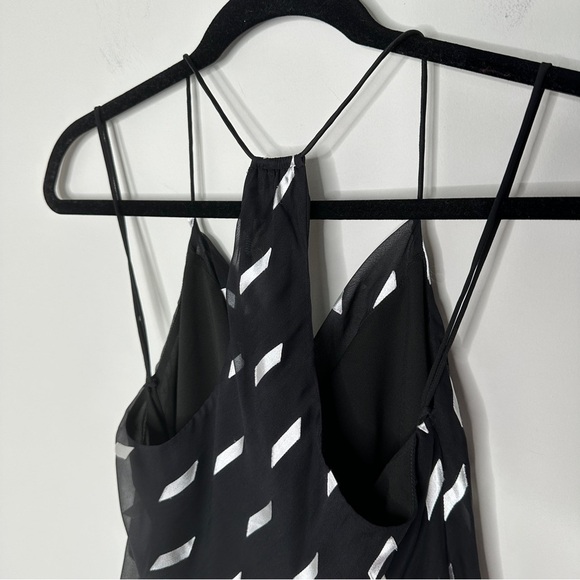 Alice + Olivia Women’s XS‎ Silk Drape Neck Ribbon Tape Blast $225 NWT - Picture 12 of 13